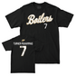 Football Black Script Tee   - Salim Turner-Muhammad