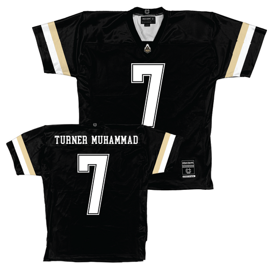 Purdue Black Football Jersey   - Salim Turner-Muhammad