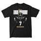 Silhouette Black Football Tee   - Salim Turner-Muhammad