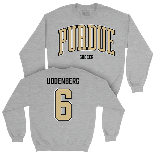 Women's Soccer Sport Grey Arch Crew  - Cloey Uddenberg