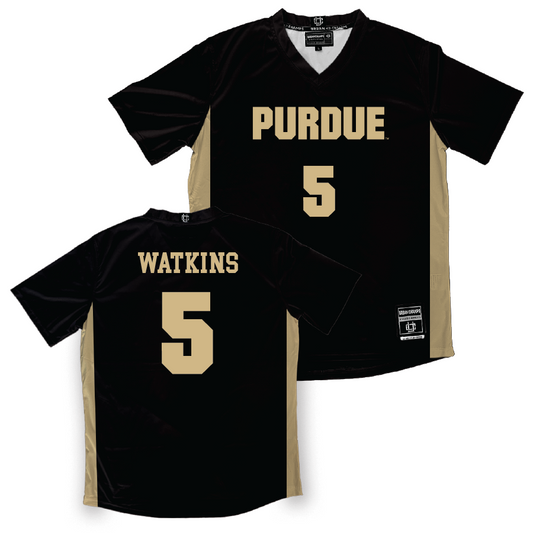 Purdue Women's Soccer Black Jersey  - Moriah Watkins | #5