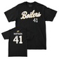 Baseball Black Script Tee     - Gabriel Watson