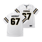 Nike Purdue Boilermakers White NIL Game Replica Football Jersey - Drew Woodruff | #67