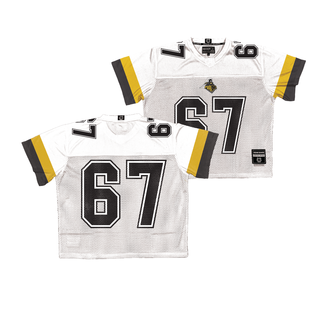 Purdue Throwback Football Jersey - Drew Woodruff | #67