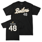 Baseball Black Script Tee     - Matthew Totten