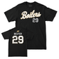 Baseball Black Script Tee     - Gavin Beuter