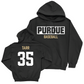 Baseball Black Staple Hoodie     - Matthew Tarr