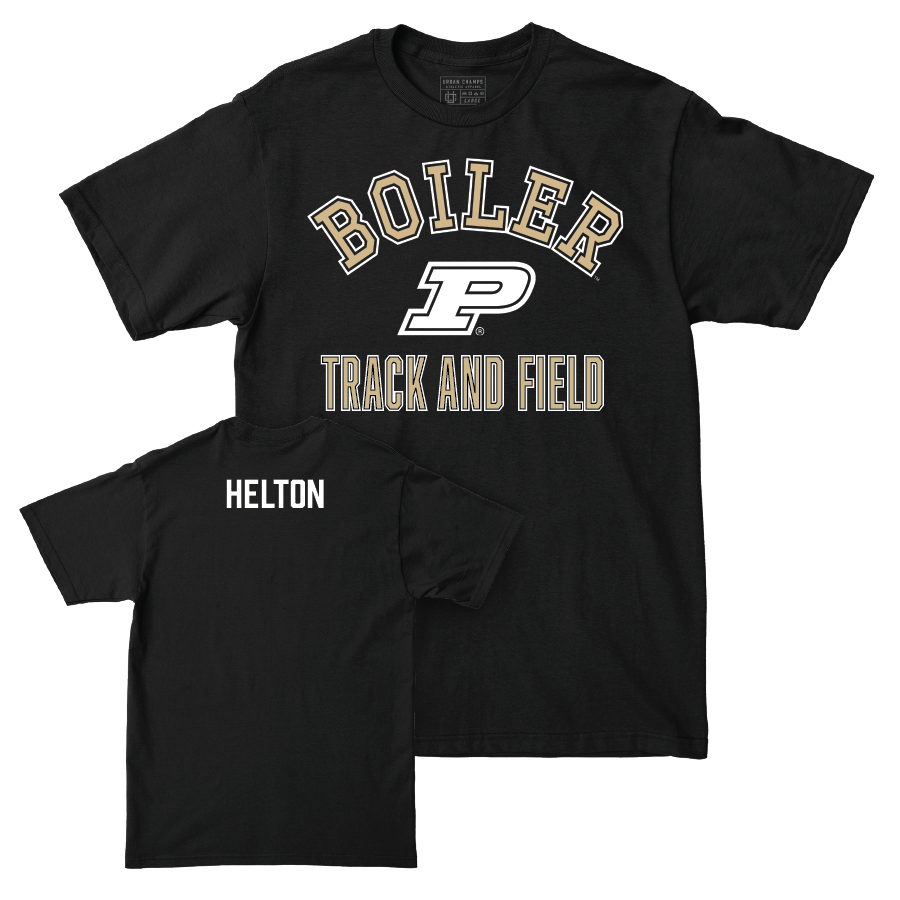 Track & Field Black Classic Tee   - Matthew Helton