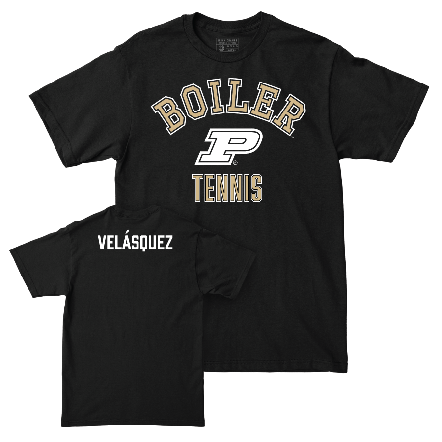 Men's Tennis Black Classic Tee     - Juan David Velásquez