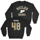 Baseball Black Classic Crew     - Matthew Totten