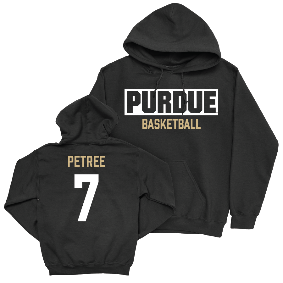 Women's Basketball Black Staple Hoodie    - Mahrianna Petree