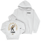 Men's Tennis White Mascot Hoodie     - Juan David Velásquez