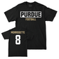 Football Black Staple Tee   - Denylon Morrissette