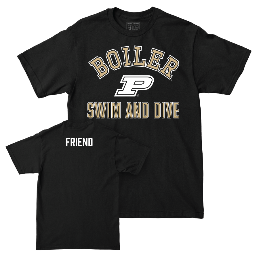 Men's Swim & Dive Black Classic Tee     - Brody Friend