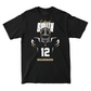 Silhouette Black Football Tee   - Leland Smith