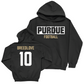 Football Black Staple Hoodie   - Kyndrich Breedlove