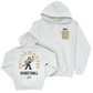 Women's Basketball White Mascot Hoodie    - Jordyn Poole