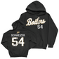 Baseball Black Script Hoodie     - Evan Schweizer