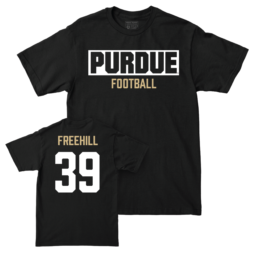 Football Black Staple Tee   - Ben Freehill