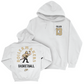 Women's Basketball White Mascot Hoodie    - Ella Collier