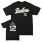 Football Black Script Tee   - Leland Smith