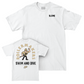 Swim & Dive White Mascot Comfort Colors Tee    - Leyla Sleime