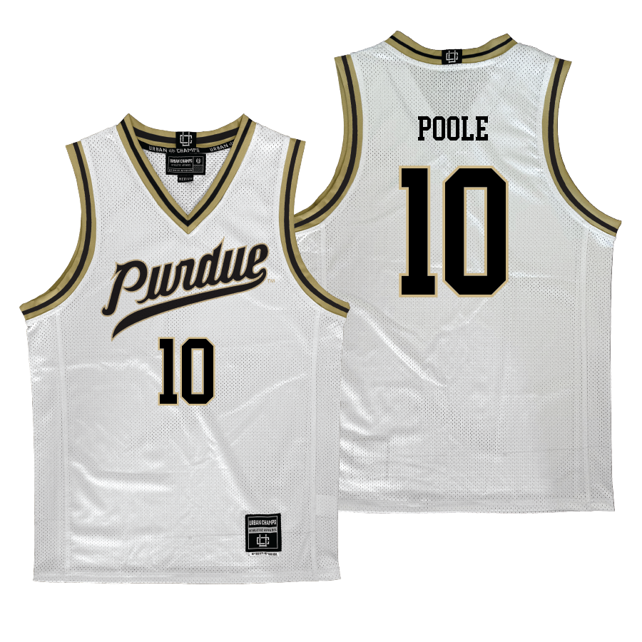 Purdue Women's Basketball White Jersey   - Jordyn Poole