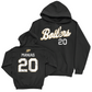 Baseball Black Script Hoodie     - Aaron Manias