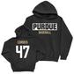 Baseball Black Staple Hoodie     - Henry Cordes